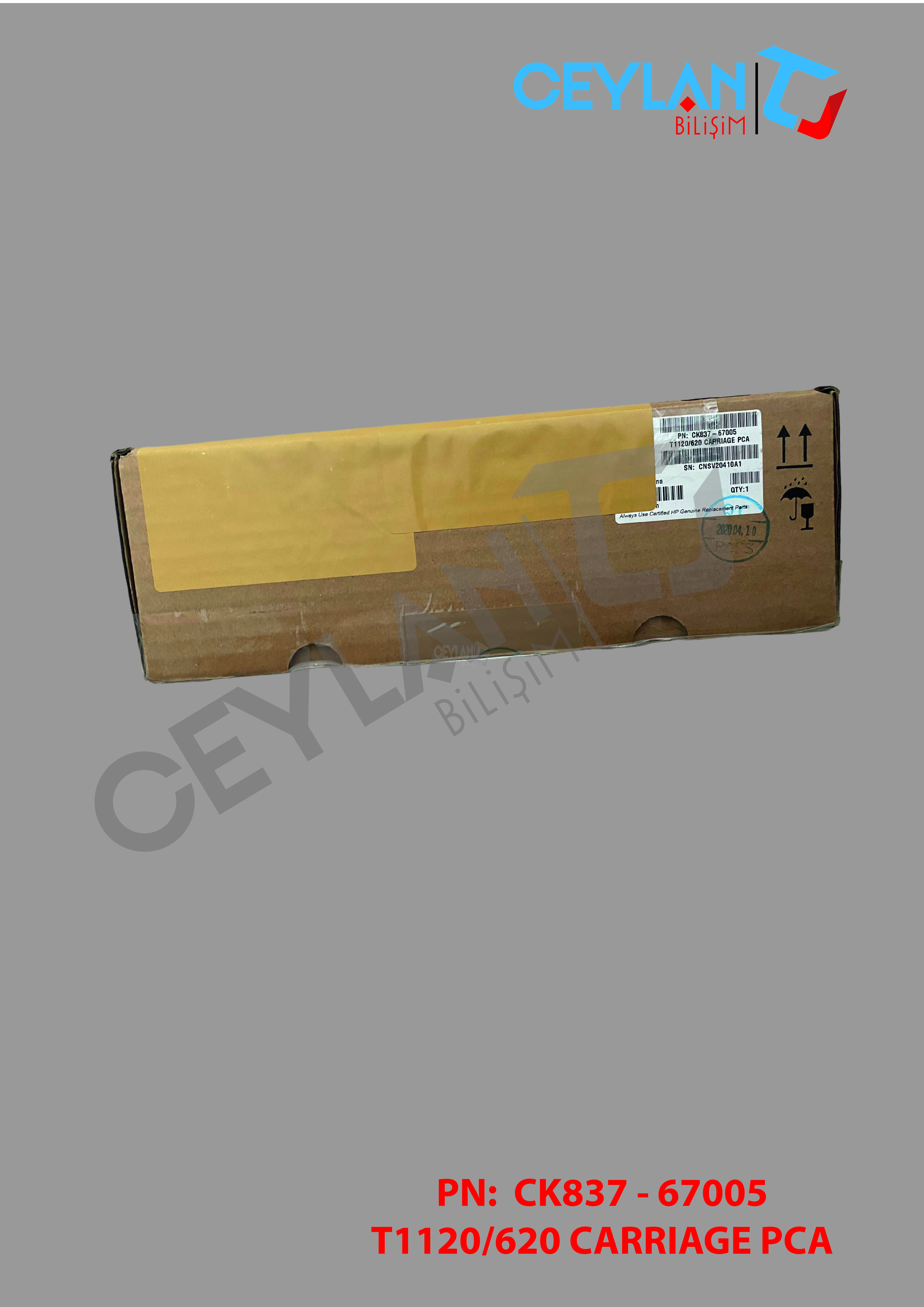 CK837-67005 CARRIAGE BOARD PCA SV 