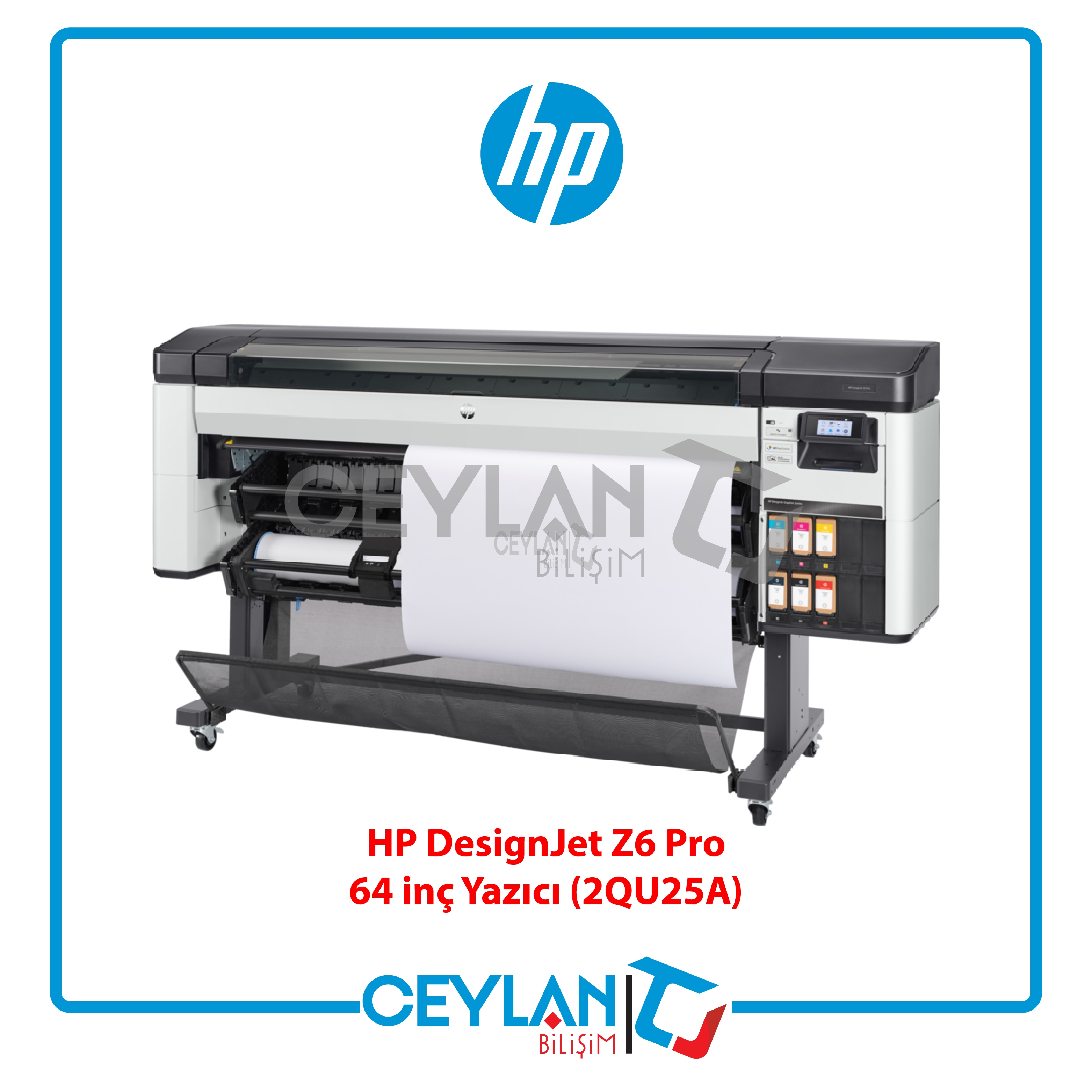 HP DesignJet Z6 Pro 64 inç Yazıcı (2QU25A)