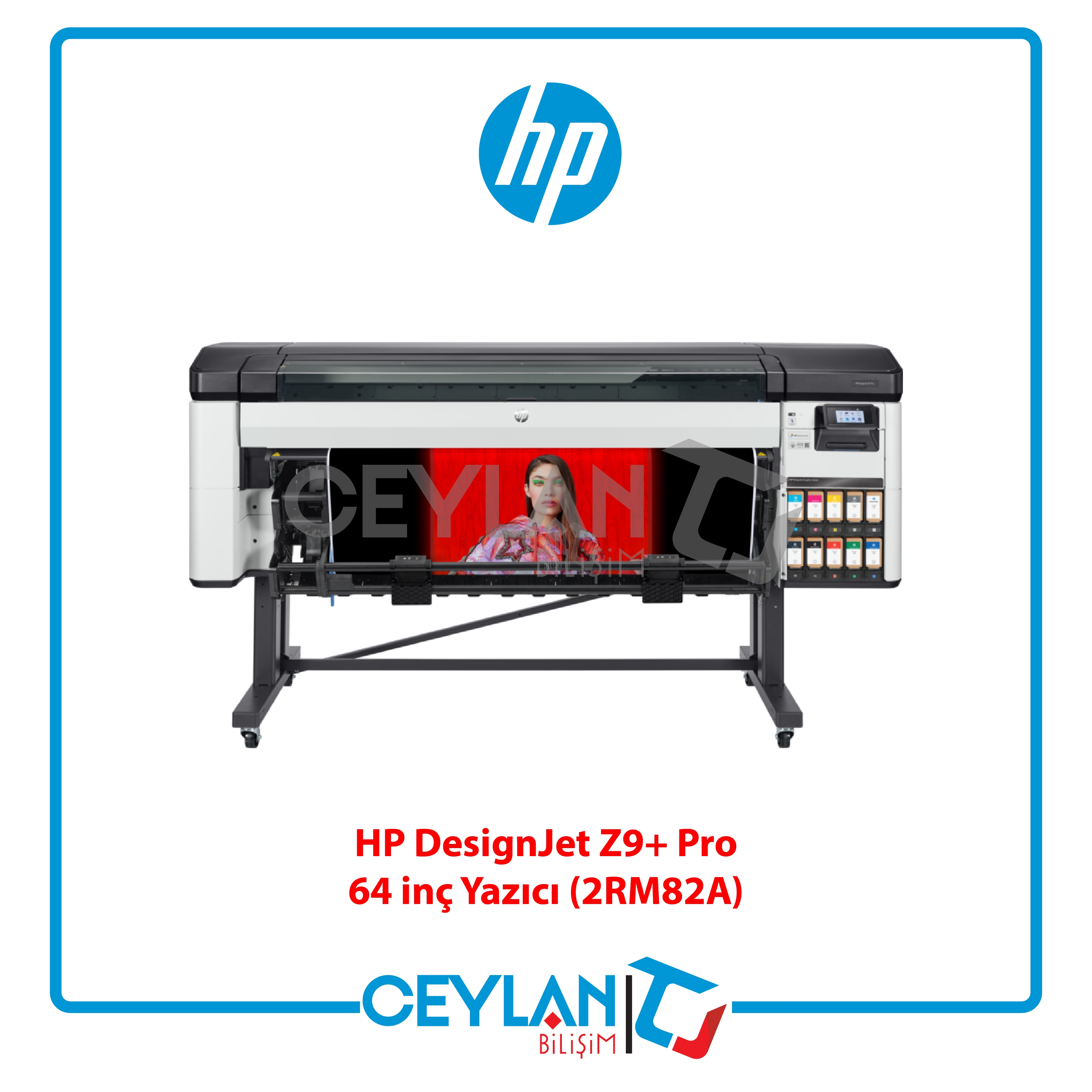 HP 2RM82A DESİGNJET Z9 + Pro 64 İnç Yazıcı