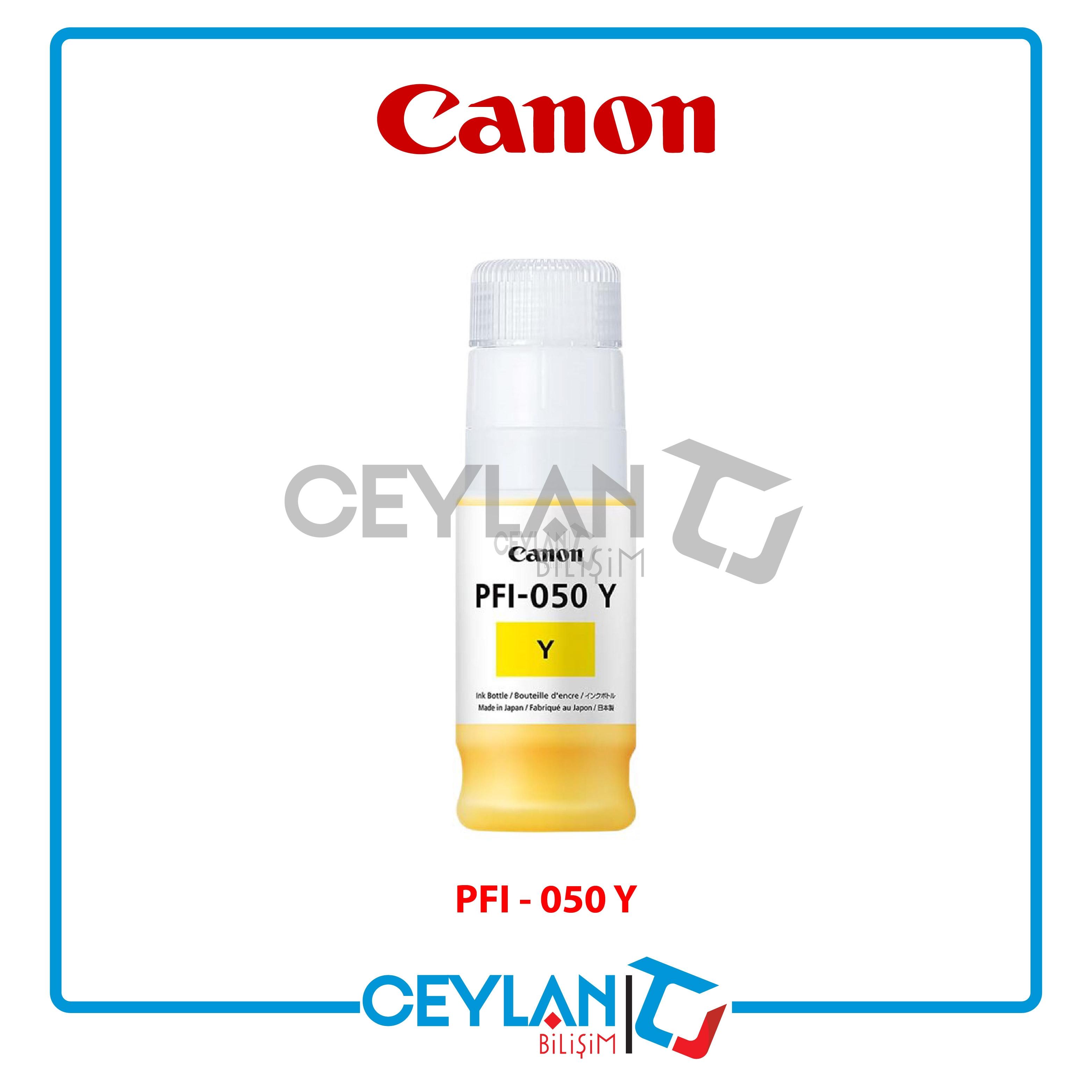 CANON 5701C001 PFI-050 YELLOW KARTUŞ (70 ml) TC-20