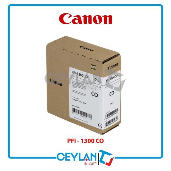 PFI-1300 Co (Chroma Optimizer) Parlaklık Düzenleyici Plotter Orijinal Mürekkep Kartuş 330 Ml. (0821C001)