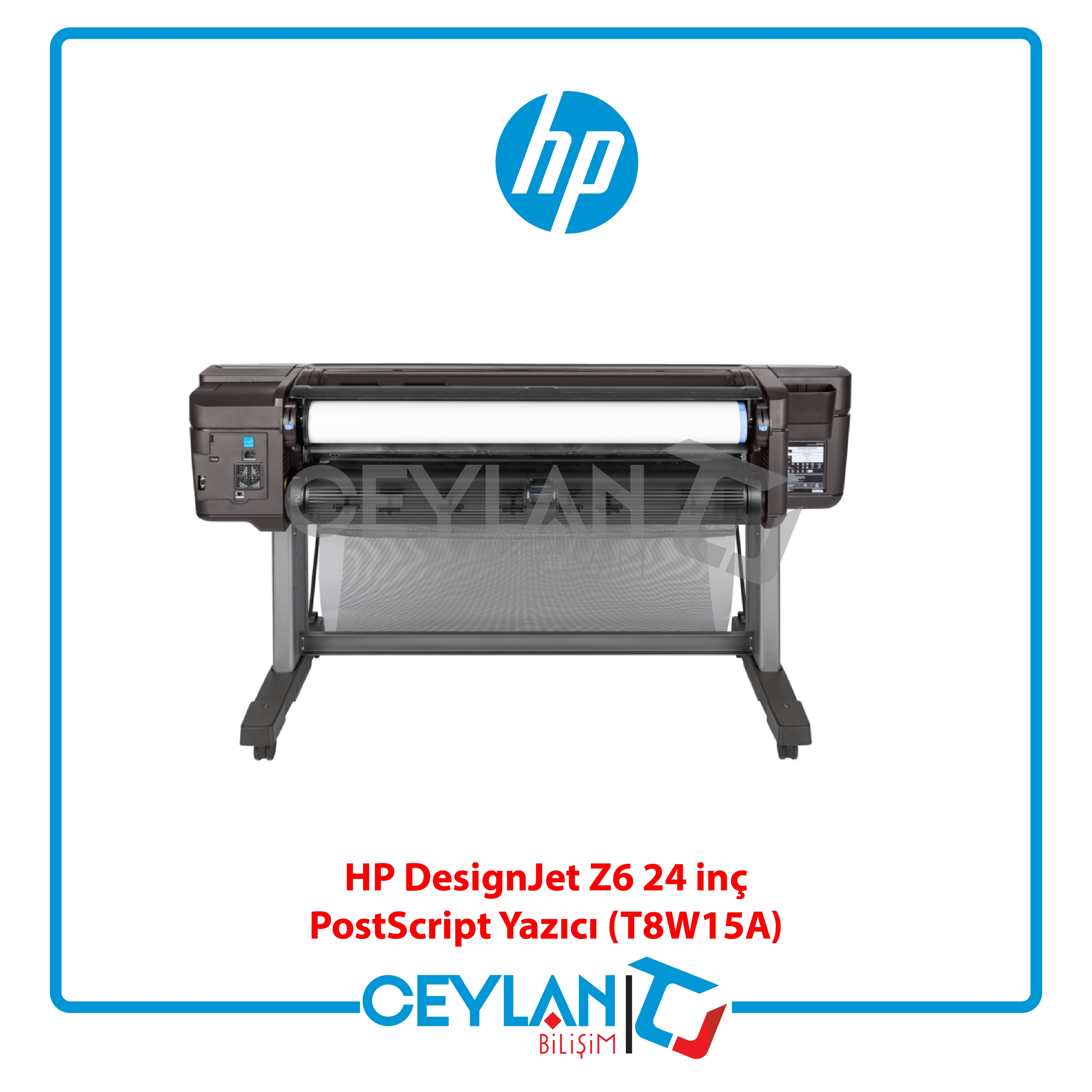 HP T8W15A DESIGNJET Z6 24INC POSTSCRIPT YAZICI