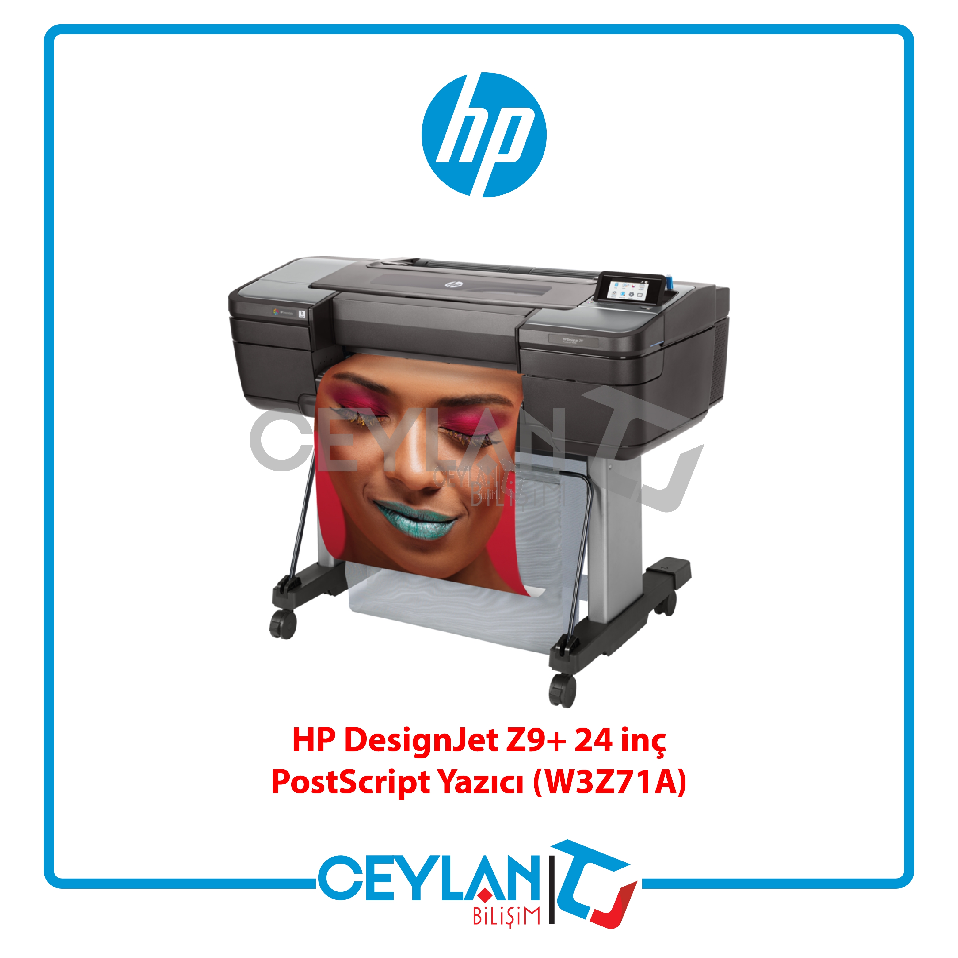 HP W3Z71A DESIGNJET Z9+  24 INC POSTSCRIPT 