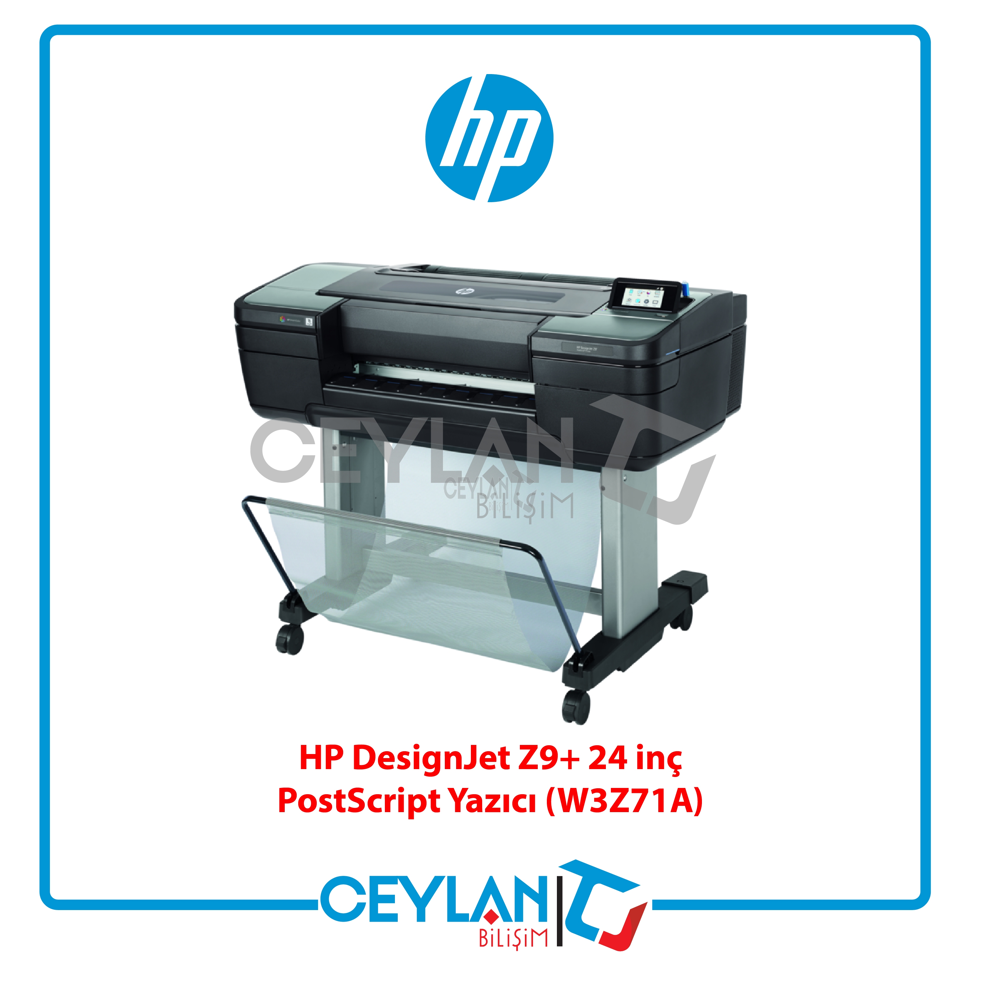 HP W3Z71A DESIGNJET Z9+  24 INC POSTSCRIPT 